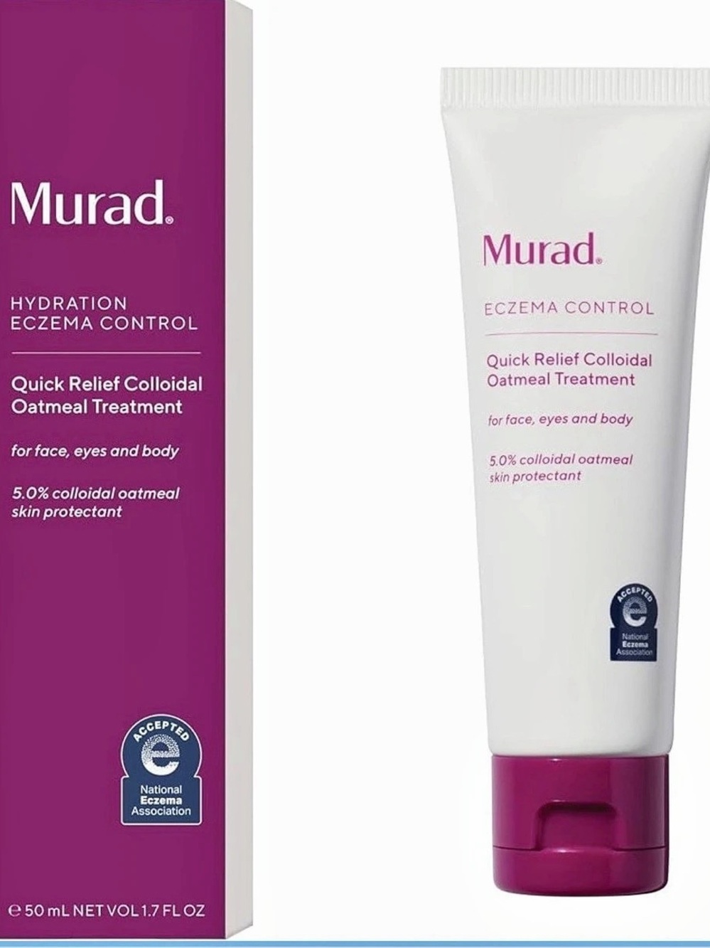 Murad Hydration Eczema Control Quick Relief Colloidal Oatmeal Treatment, 1.7 fl